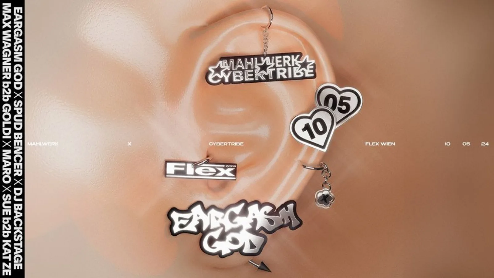 MAHLWERK x Cybertribe w/ EARGASM GOD event image