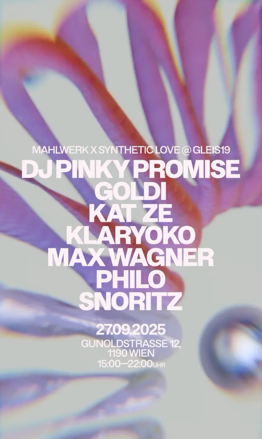 MAHLWERK x Synthetic Love event image